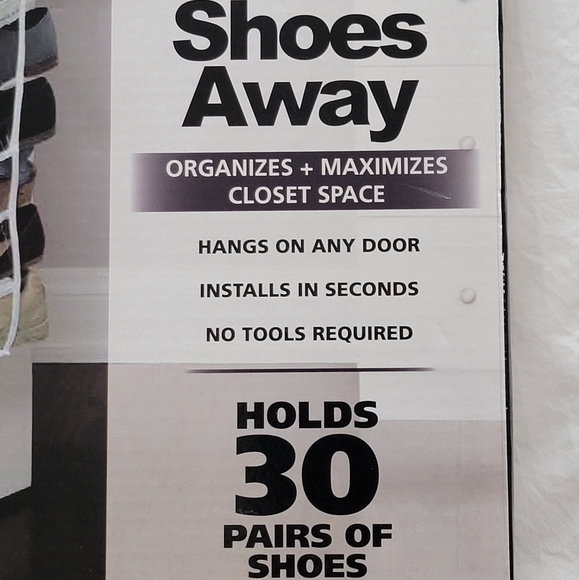 IDEAWORKS SHOES AWAY Holds 30 País Of Shoes - Picture 2 of 2